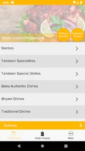 Banu Indian Restaurant screenshot 1