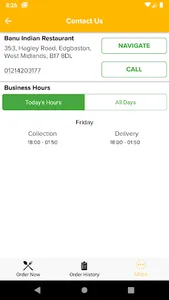 Banu Indian Restaurant screenshot 3