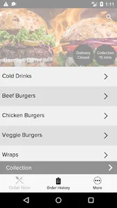 Bernies Diner screenshot 1