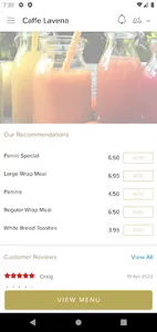 Caffe Lavena screenshot 1