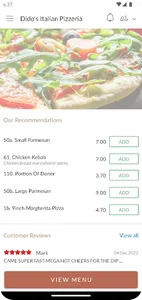 Dido's Italian Pizzeria screenshot 1