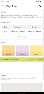 Milan Pizza screenshot 3