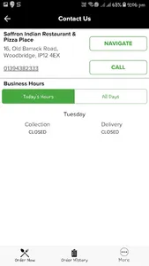 Saffron Indian Restaurant & Pi screenshot 3