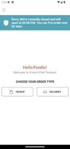 Vinters Park Tandoori screenshot 1