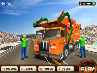 Garbage Truck Driving Simulato screenshot 5