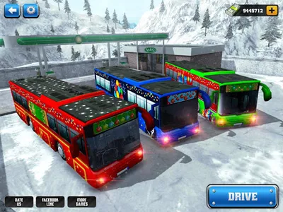 Off-Road Hill Bus Driving 2017 screenshot 5