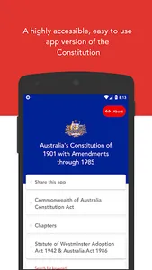 Australian Constitution screenshot 0