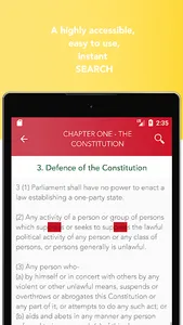 Ghana Constitution 1992 (rev.  screenshot 12