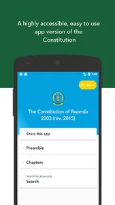 The Constitution of Rwanda screenshot 0