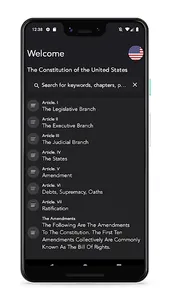 United States Constitution USA screenshot 2