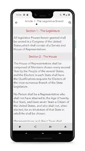 United States Constitution USA screenshot 3