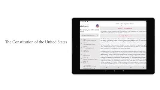 United States Constitution USA screenshot 4