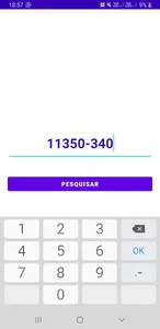 Consulta CEPs Baixada Santista screenshot 1
