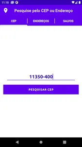 Consulta cep Brasil screenshot 1