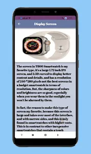 T800 smart watch Guide screenshot 11