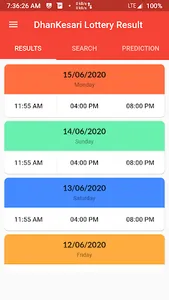 DhanKesari Lottery Result 11:5 screenshot 0