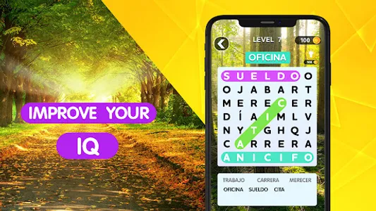 Word Search Spanish Puzzle screenshot 29