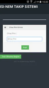 Isı-Nem Takip Sistemi screenshot 0