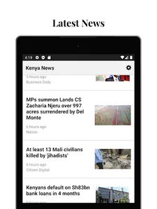 Kenya News - iNews screenshot 0