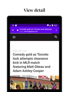 Rugby News - iNews screenshot 1