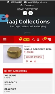 Taaj Collections screenshot 0