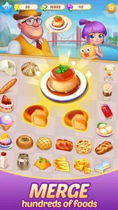 Merge Food - Chef Decoration screenshot 1