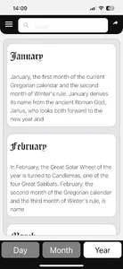 Year and a Day Pagan Calendar screenshot 3