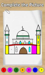 Islamic Tap Color by number screenshot 3