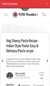 FAB Foodies screenshot 1