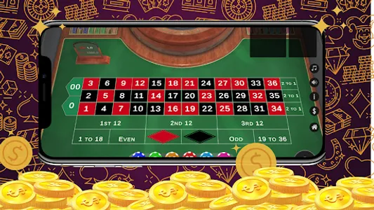 roulette table -win cash screenshot 0