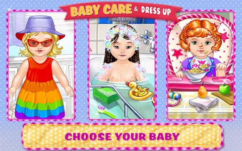 Baby Care & Dress Up Kids Game screenshot 14