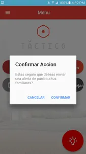 Tactico Seguridad - Usuario screenshot 2