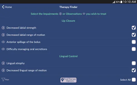 Dysphagia Therapy screenshot 11