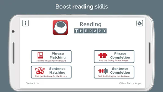 Reading Therapy screenshot 0