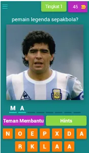 nama pemain legenda sepak bola screenshot 0