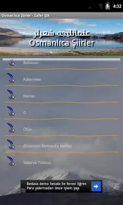 Osmanlıca Şiirler screenshot 5