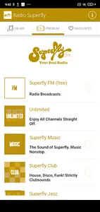 Radio Superfly screenshot 2