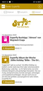 Radio Superfly screenshot 3