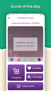 Motivation - Life Daily Quotes screenshot 0