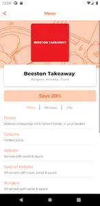 Beeston Takeaway NG9 screenshot 1