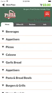 Bens Pizza S12 screenshot 1