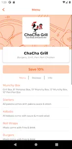 ChaCha Grill G21 screenshot 1