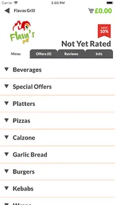 Flavas Grill DE14 screenshot 1