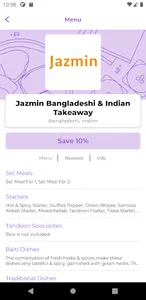 Jazmin Indian Takeaway screenshot 1