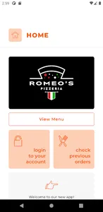 Romeos Pizzeria TS24 screenshot 0