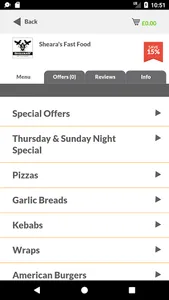 Shearas Fast Food TS24 screenshot 1