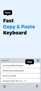 AutoPaste Copy Paste Keyboard screenshot 1