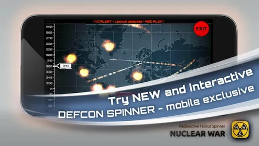 Nuclear War Spinner screenshot 2