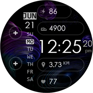 SuperGalaxy Watch Face screenshot 11