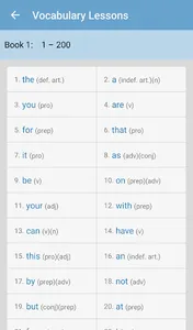 English Vocabulary screenshot 2